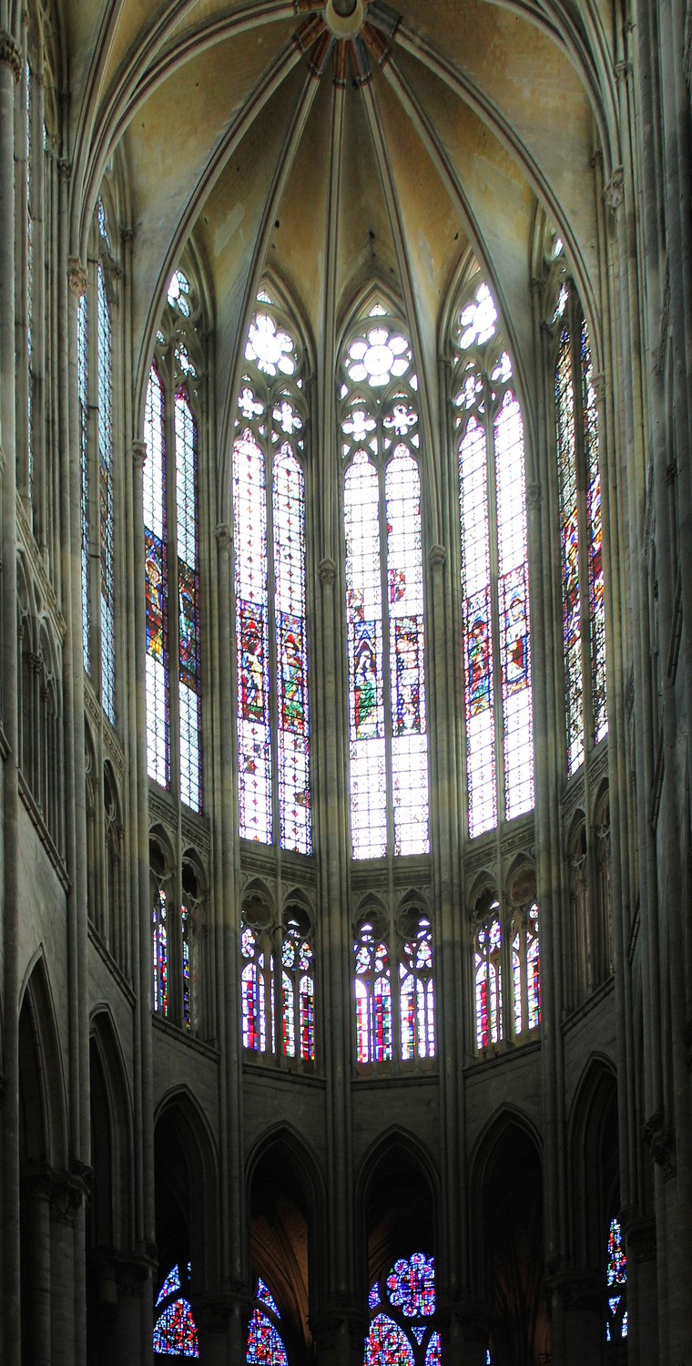 Le chœur gothique de la cathédrale Saint-Pierre de Beauvais
